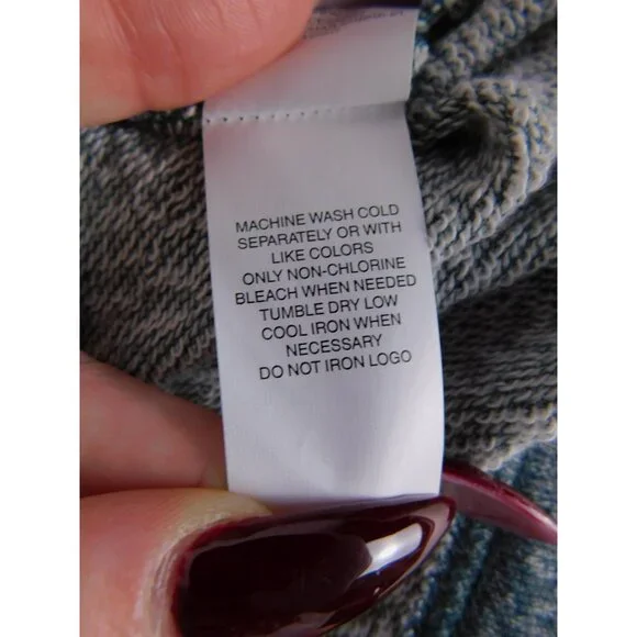 PLACE Sweatshirt Boys 14 Blue Long Sleeve Fleece 1/4 Zip Mock Neck Pullover - Picture 5 of 6